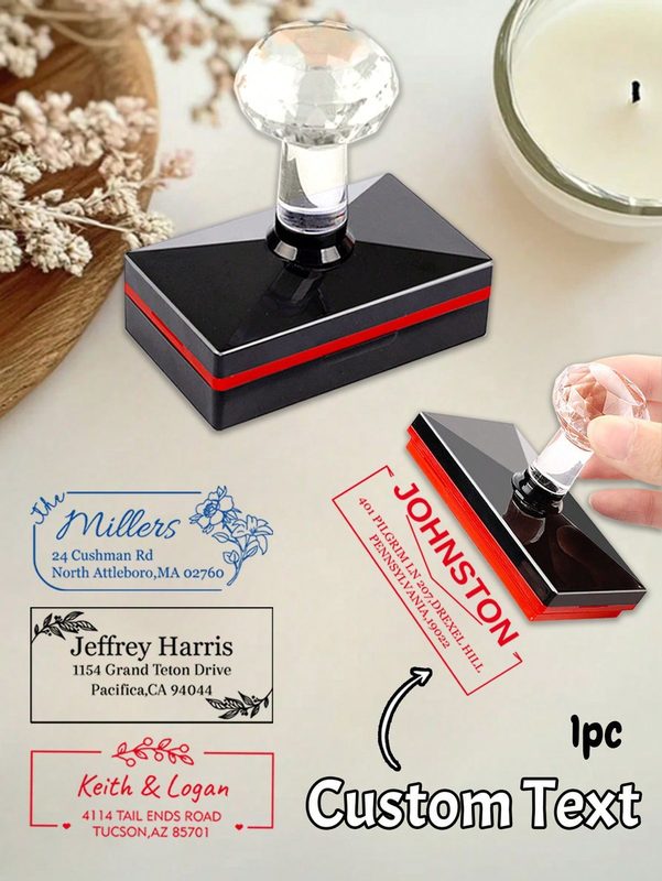Custom rubber company stamps in Kenya — self-inking and traditional